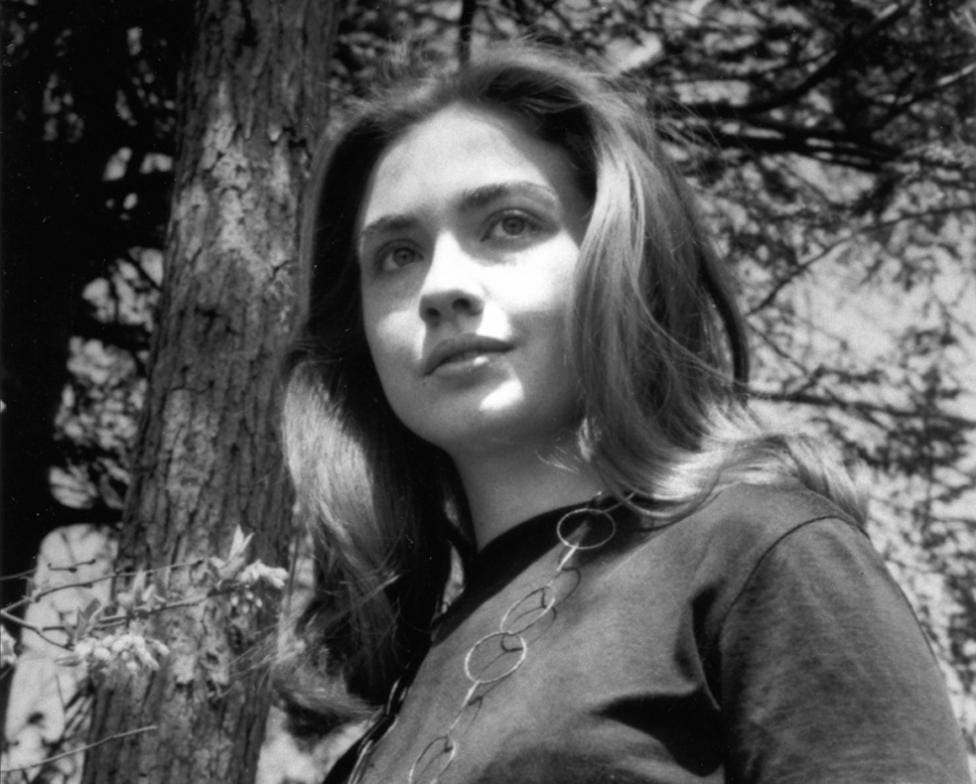 Hillary's College years in pictures 