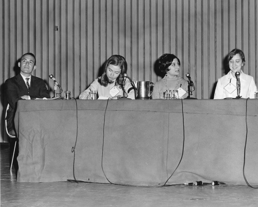 Hillary's College years in pictures 