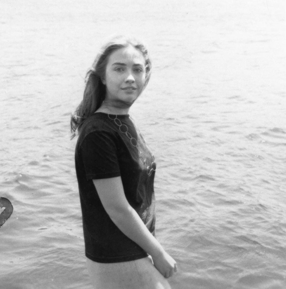 Hillary's College years in pictures 
