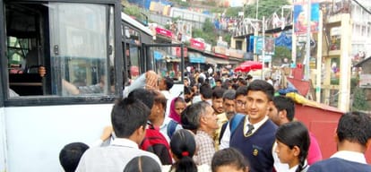hrtc staff two day strike in himachal