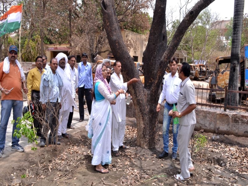 jawahar bagh was washed by gangajal