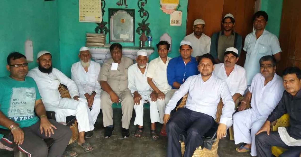  meeting of both societies people in Kandhla in context of exodus