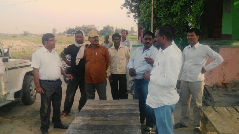 blamed to use JCB in manrega 