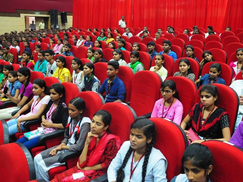 toppers participated in medhaviyon ki chaupal in Lucknow.
