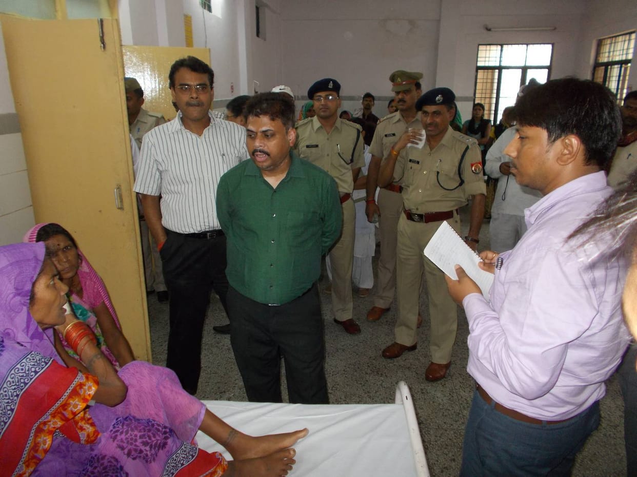 doctors were absent during the inspection