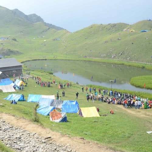 Prashar Lake in Mandi Himachal Pradesh