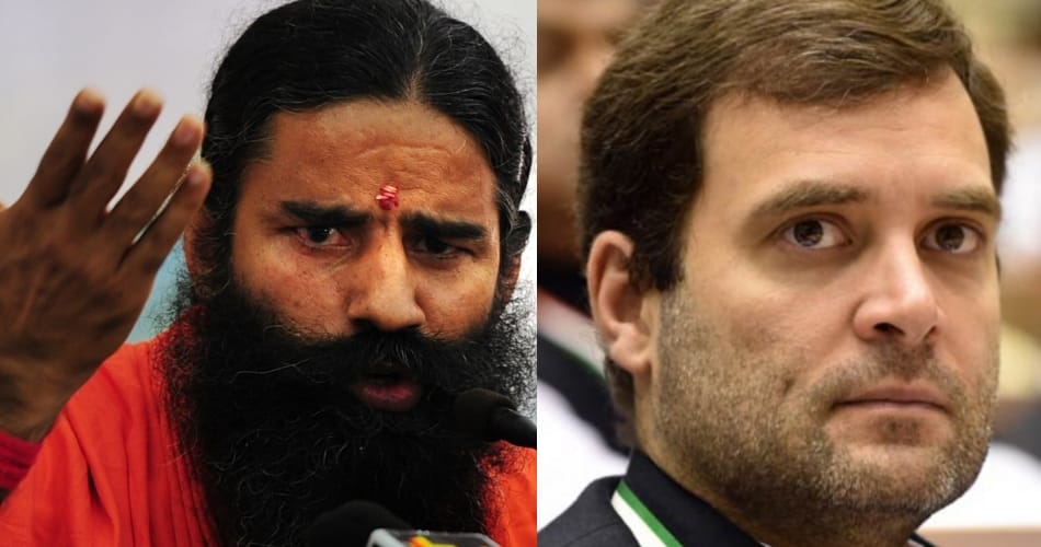 ramdev says about rahul gandhi, baba ramdev, rahul gandhi, drugs racket, congress, chandigarh