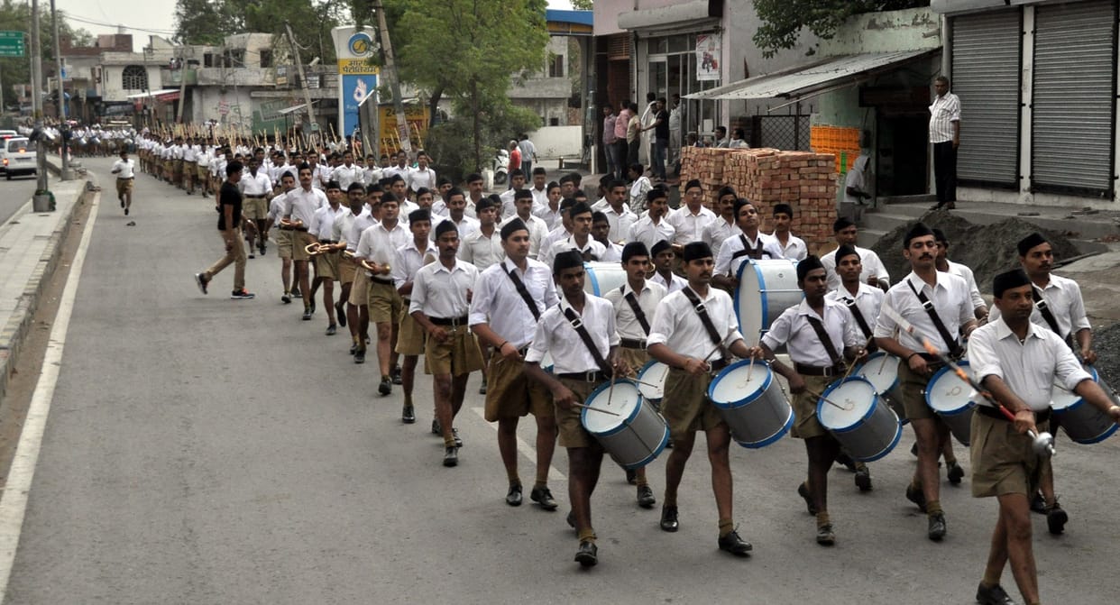 rohtak, rss, path sanchalan, mohan bhagwat, haryana rohtak