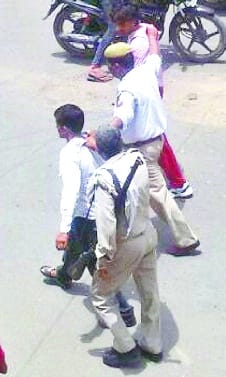 Two brothers clashed outside the Registrar's Office