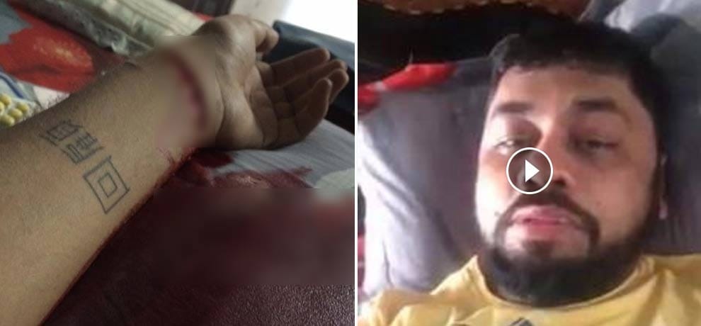 man tries to commits suicide after posting suicide note, picture and video on facebook, but escapes