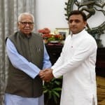 राज्यपाल राम नाईक व मुख्यमंत्री अखिलेश यादव