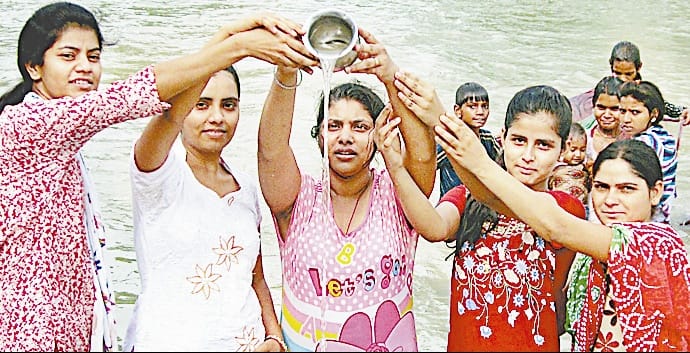 ganga snan in shamli