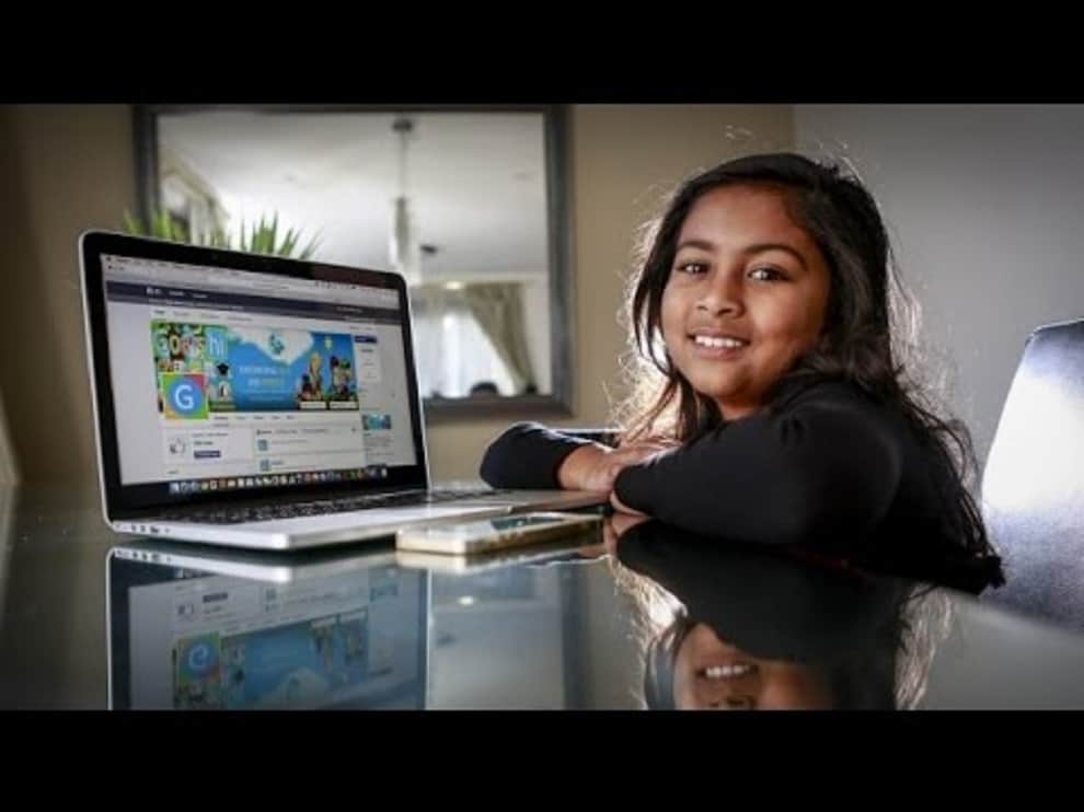 anvitha vijay Is the youngest developer 