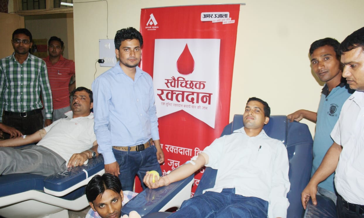 Three brothers became precedent donate blood