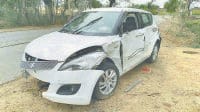 medical officer, car, fall in pond, fatehabad, harayana