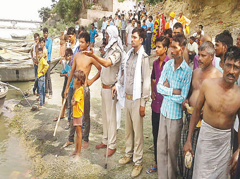 he death of five young men from drowning in the river