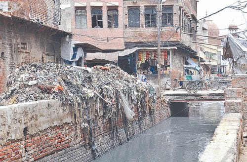 Cleaning of drains has not yet