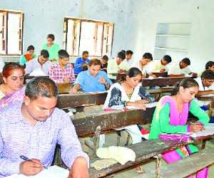 Teacher recruitment examination were absent in 3145