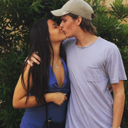 shane warne's son jackson share photos with her girlfriend