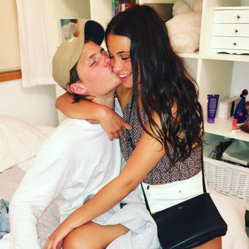 shane warne's son jackson share photos with her girlfriend