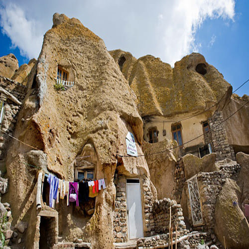 human lives in birds nest