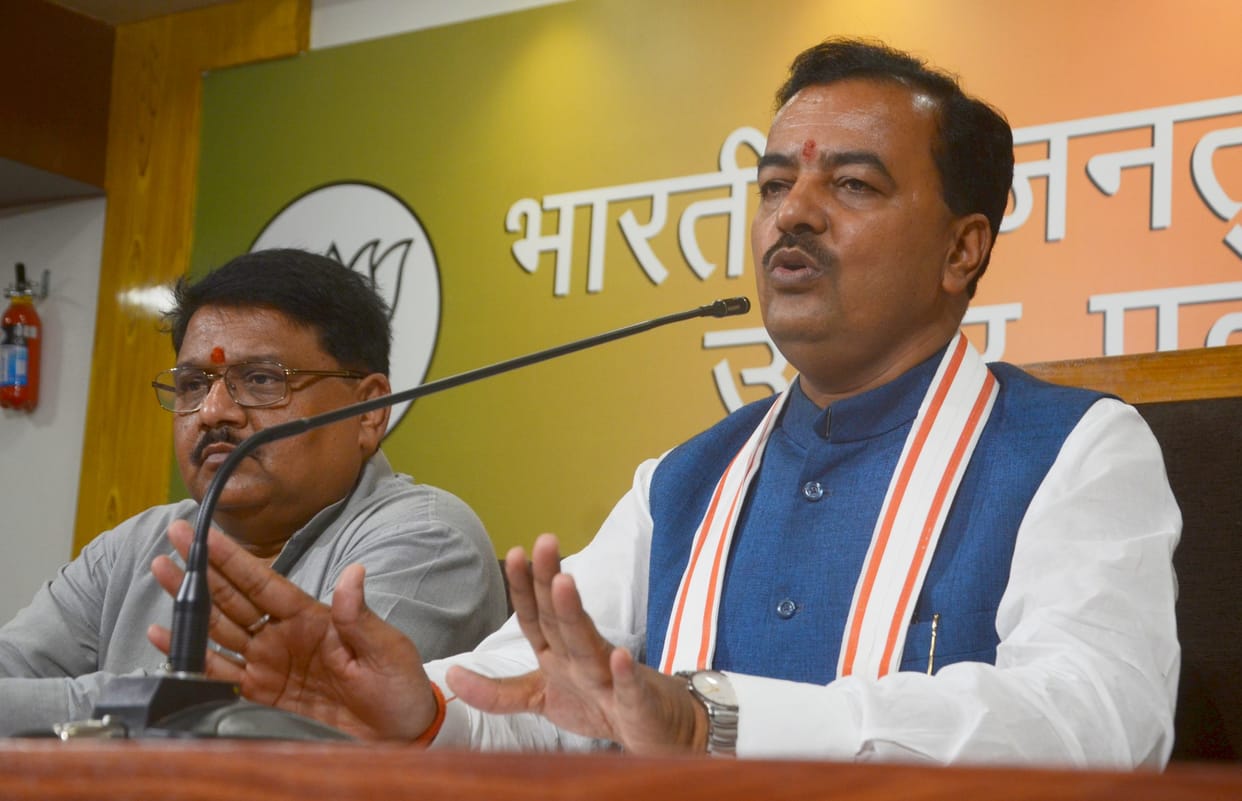  BJP says its constitutional crisis in uttar pradesh.