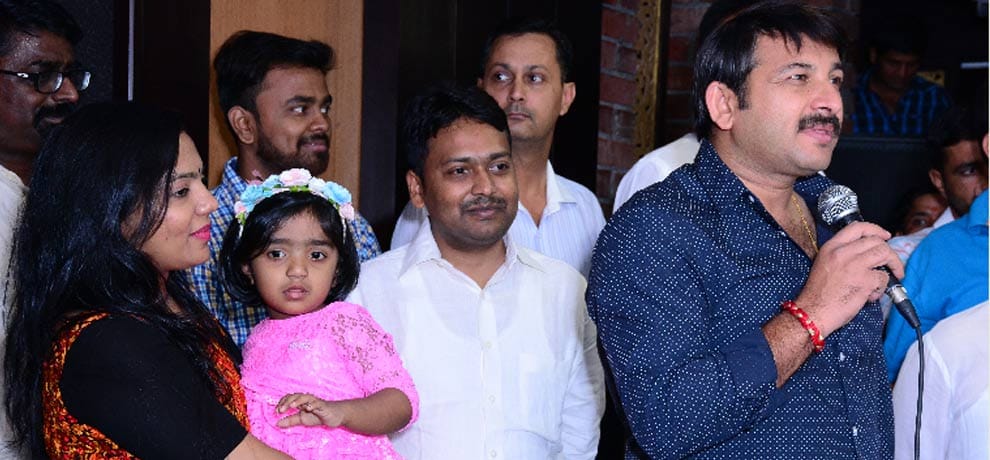 BJP star campaigner manoj tiwari is in chandigarh