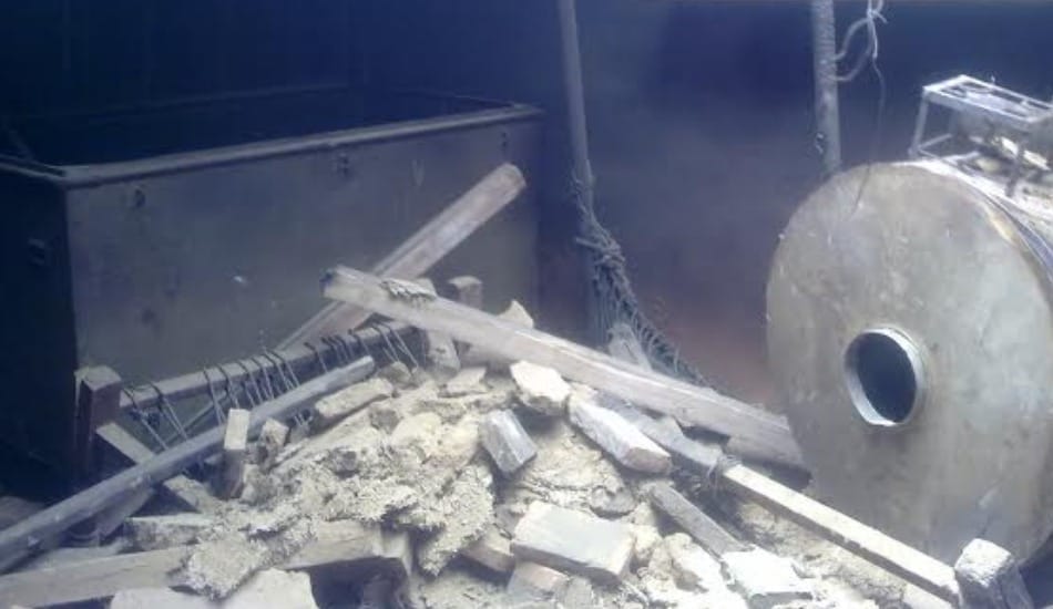 robbery at home, murder of elderly and burned dead body 
