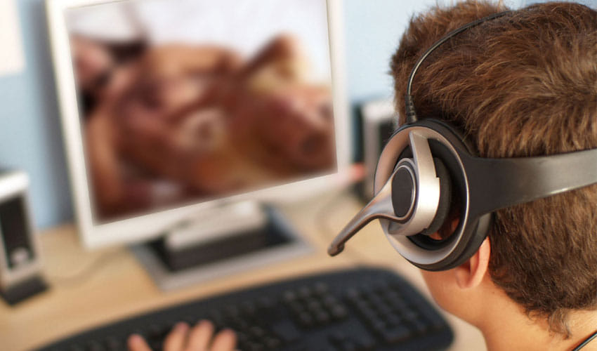 men watch soft porn have negative view for women