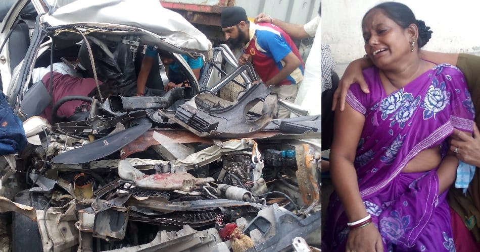 man died in accident at  Sfedabad