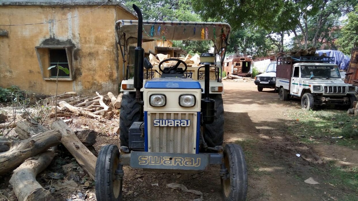tractor seized