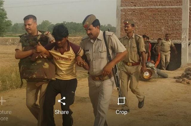 Mendu encounter , two men were shot
