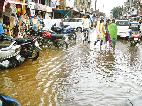 with raining weather changed, people got relief