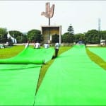 कैपिटल कांप्लेक्स में अंतरराष्ट्रीय योग दिवस की तैयारी शुरू