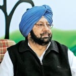 पंजाब प्रदेश कांग्रेस प्रधान कैप्टन अमरिंदर सिंह