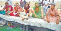 jat agitation, woman protest in jind