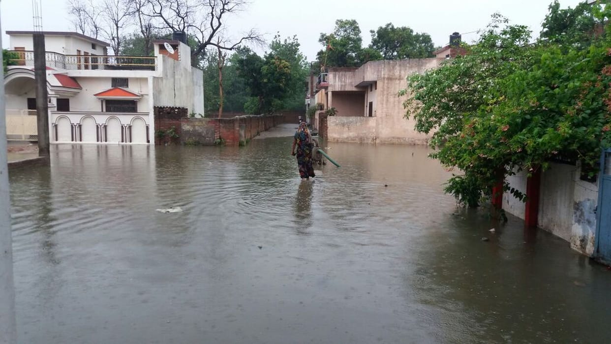 weather,amroha,rain