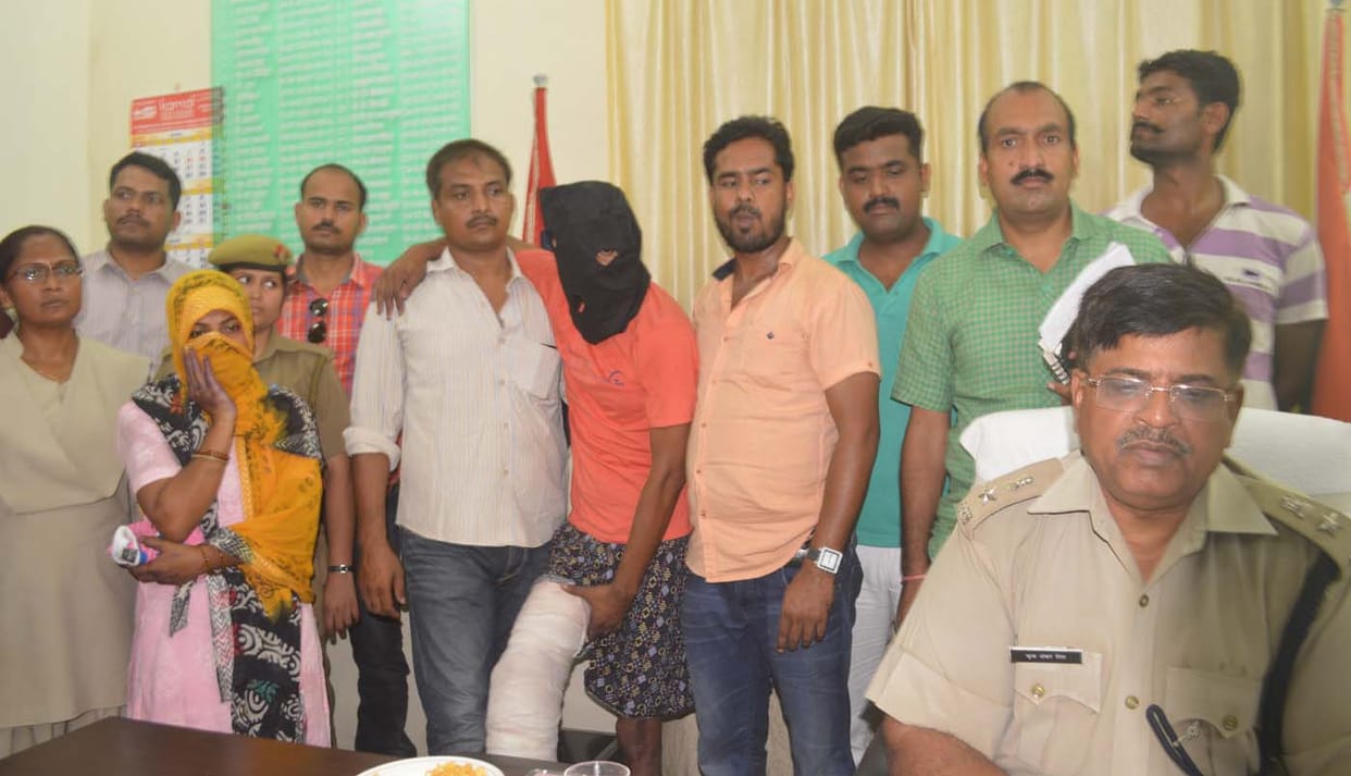 accused of jawaharbagh chandan arrested