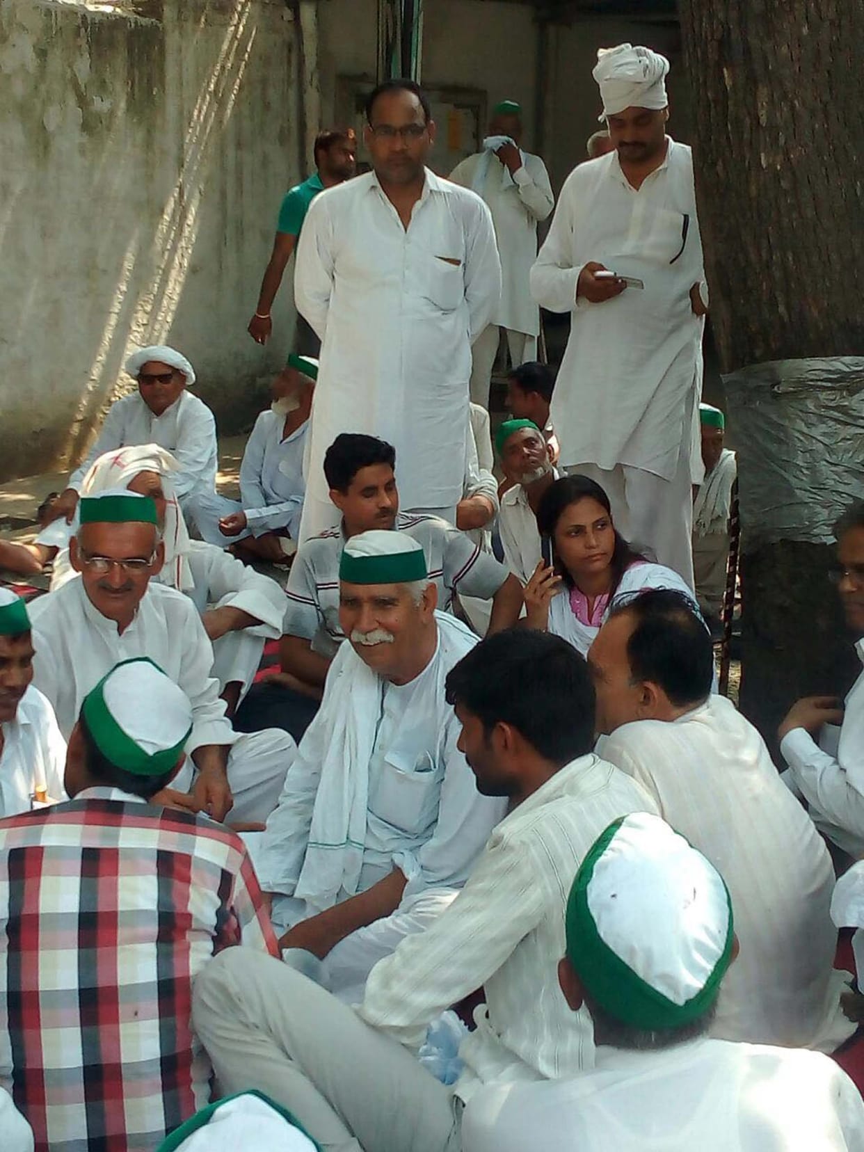 BKU leader deception in the name of kidney transplant.