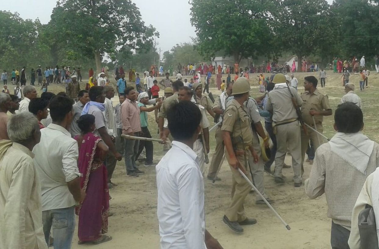 dispute in Bbnpur about quota selection, arson