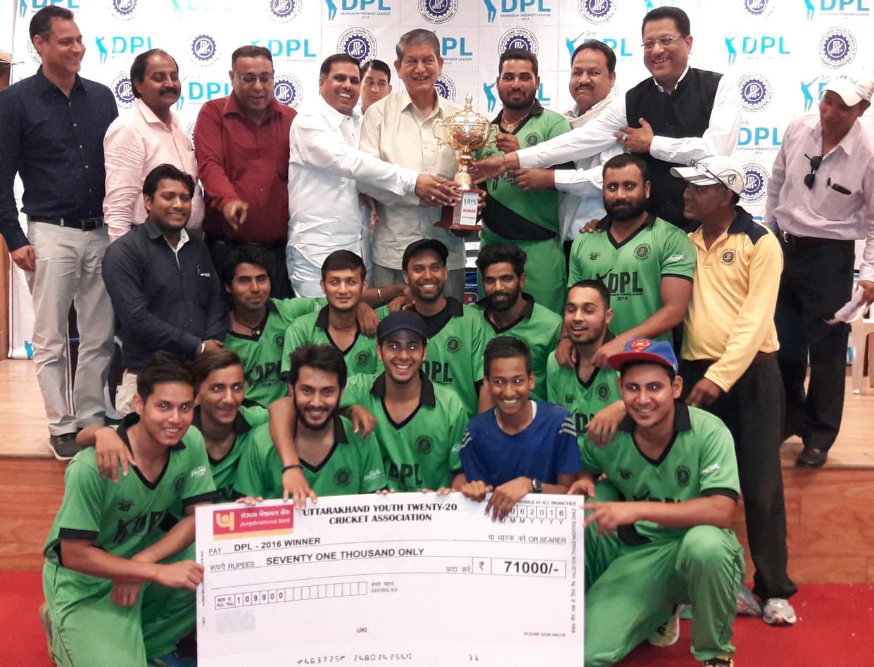 doon singha won dpl final.