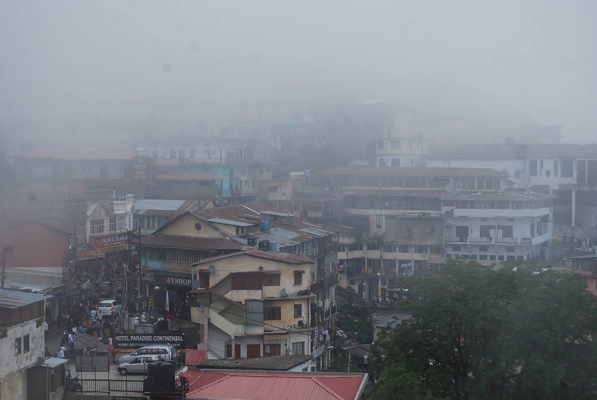 snowfall in uttarakhand at new year.