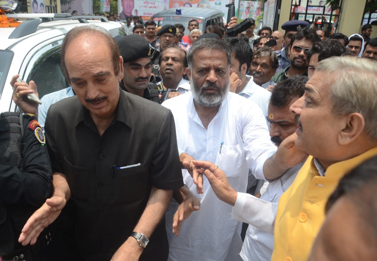 Congress slams pakistan for destroying Kashmir