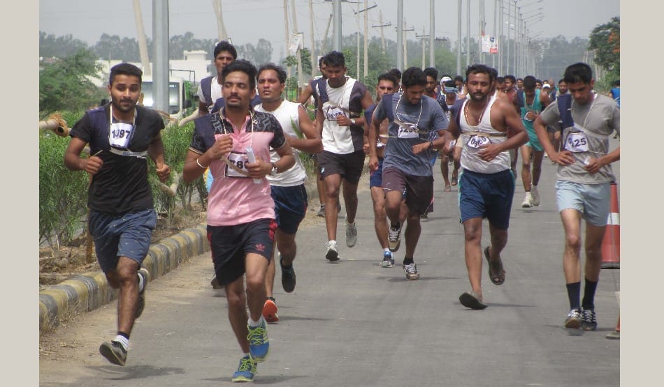 army training camp in fatehgarh sahib of punjab