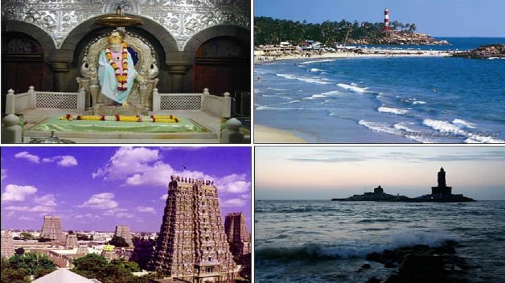 Happy New Year tour packages IRCTC Cheapest tour package to south India Shirdi tirupati