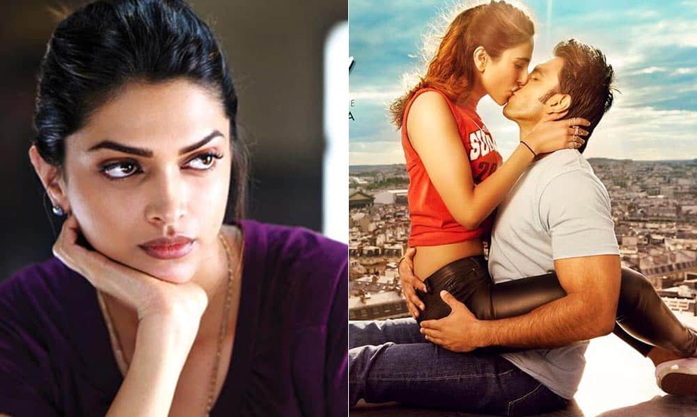deepika padukone talking about ranveer kissing scene