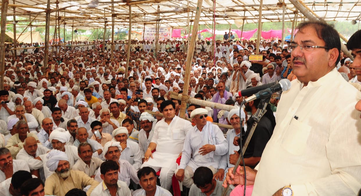 rohtak, jat reservation,  jat protest for reservation: INLD support to protest, haryana
