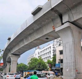 lucknow metro work mostly completed