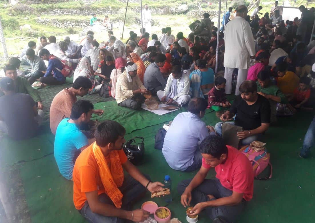 To make prasad in kainchi dham is as like as penance