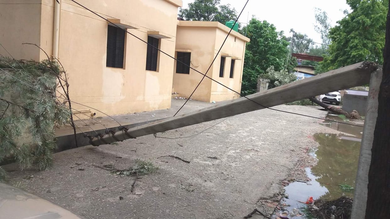 Period came as a storm, the young man's death